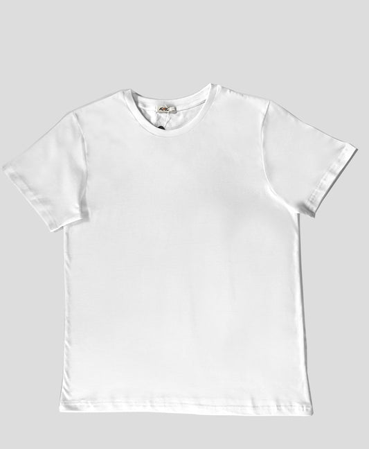 40 Pcs. 100% Cotton T-Shirts -White Blank Solid Men Short Sleeve Tee S-XXL- $4.00 per piece.